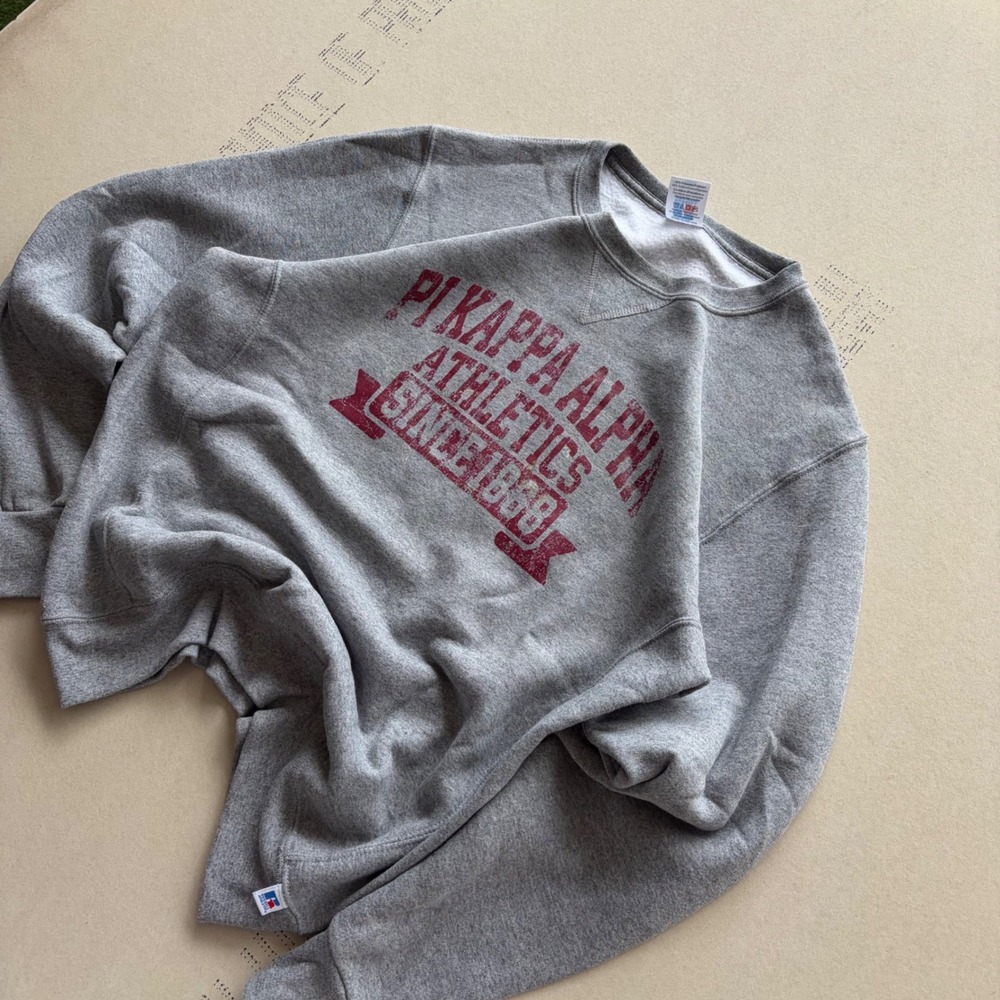 Y2K Russell Athletic Pi Kappa Alpha Crewneck
